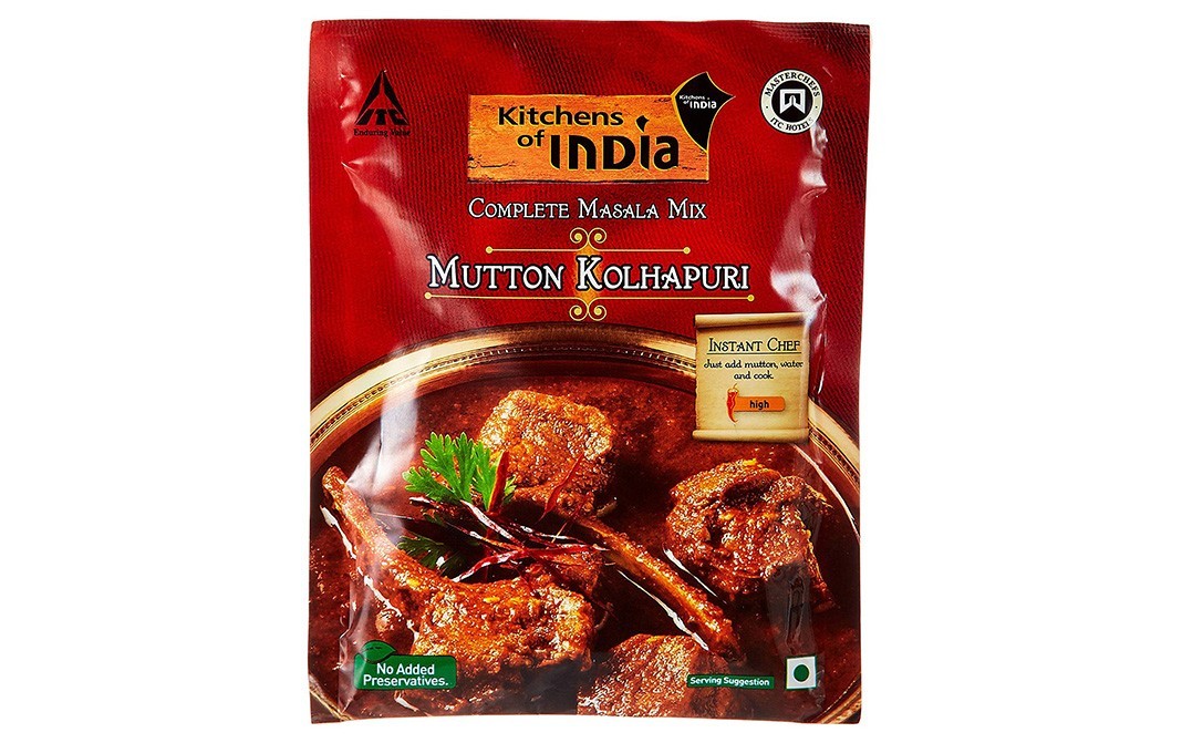 Kitchens Of India Mutton Kolhapuri (Complete Masala Mix)   Pack  80 grams